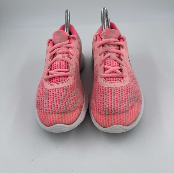 🥾 Nike Girls Revolution 4 Pink Running Shoes - Size 5 Y | Women’s Size 6.5 - Picture 3 of 13